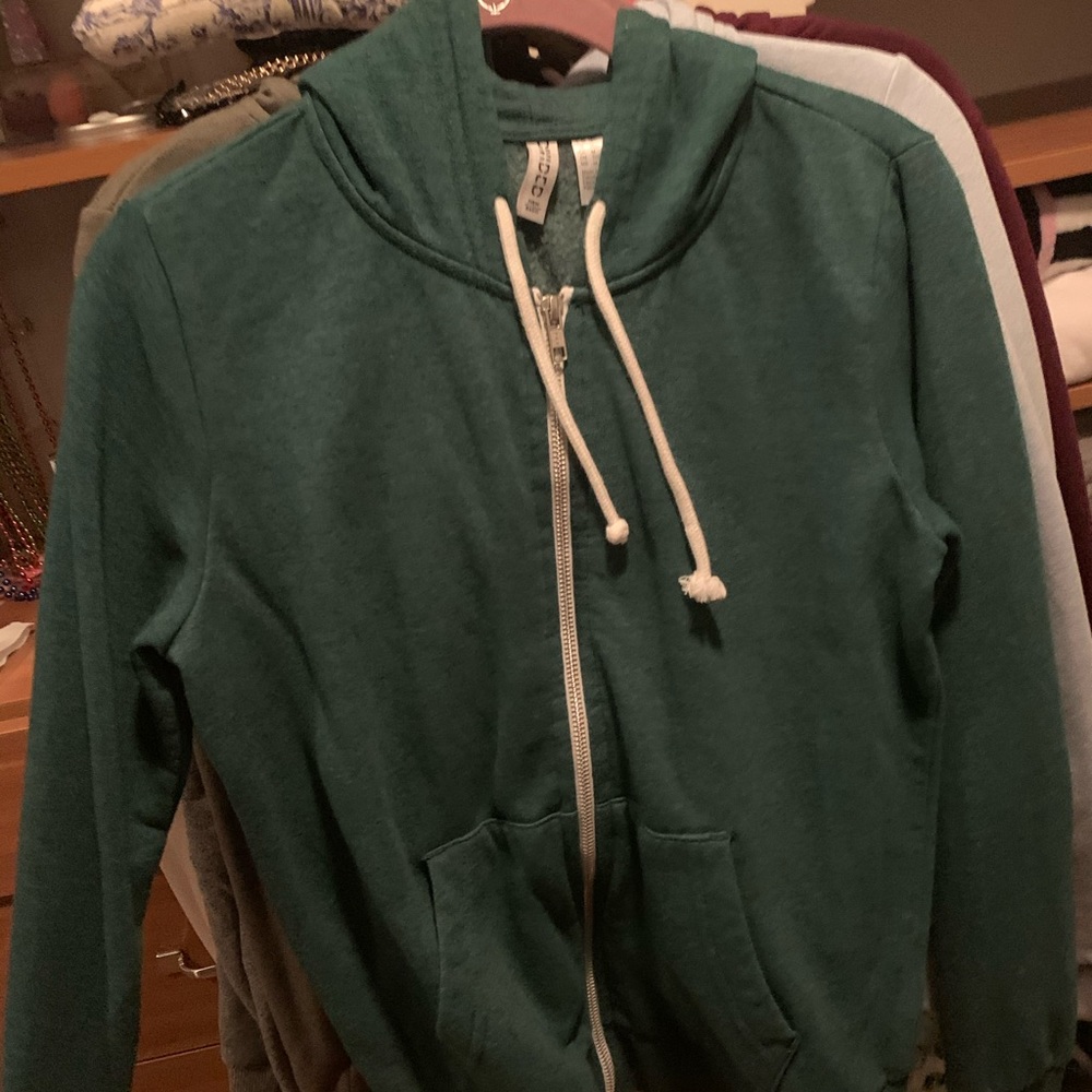 soft zip ups